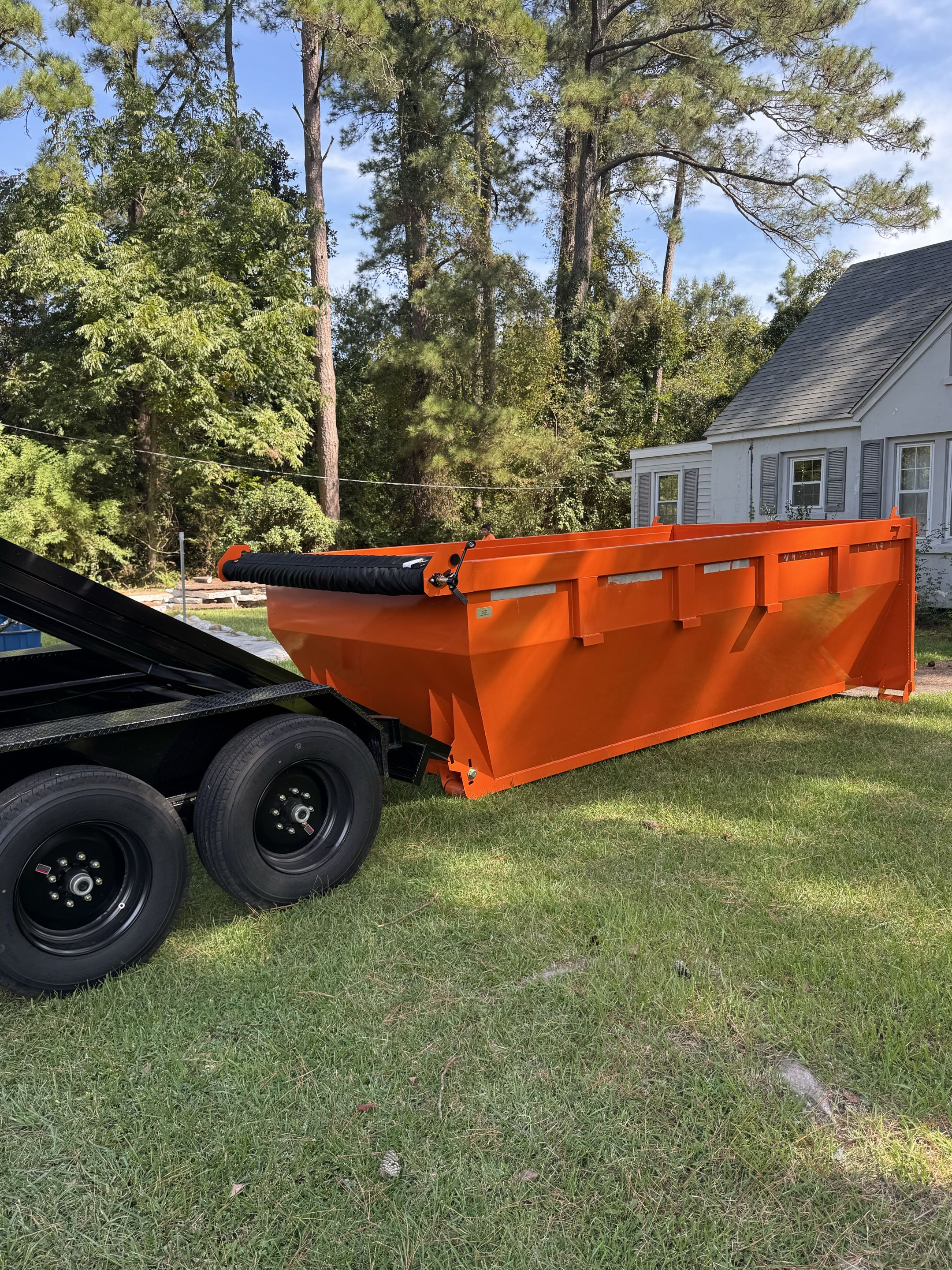 Brooks Hauls It 15-yard roll-off dumpster rental photo 2