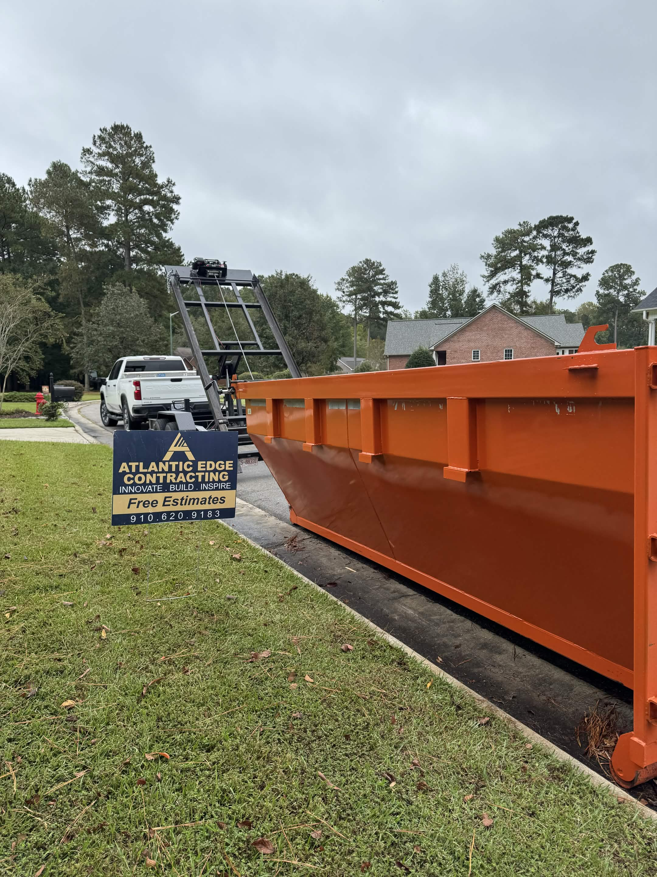 Brooks Hauls It 15-yard roll-off dumpster rental photo 3