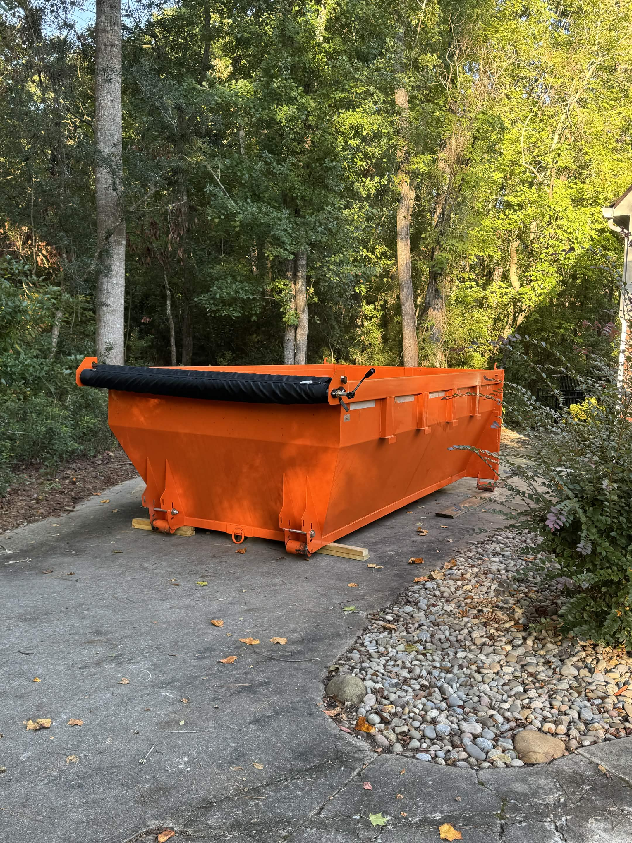 Brooks Hauls It 15-yard roll-off dumpster rental photo 5